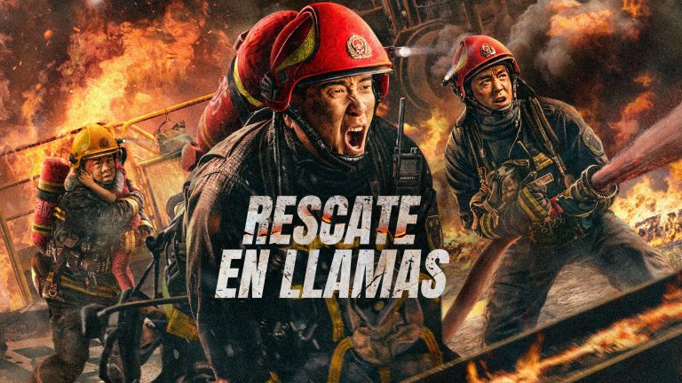 rescate en llamas